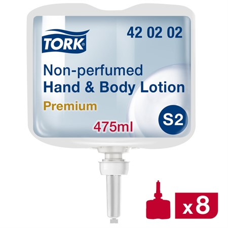 Handcreme Tork Hand&Body Lotion Mini S2, 8x475ml/kart