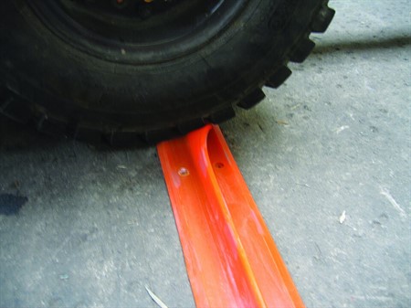 Eco-Barrier Bas, 300x10,5x5,2cm, Orange