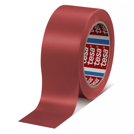 Golvmarkeringstejp Röd, Tesa® 60760, 50mm x 33m, 36rl/frp