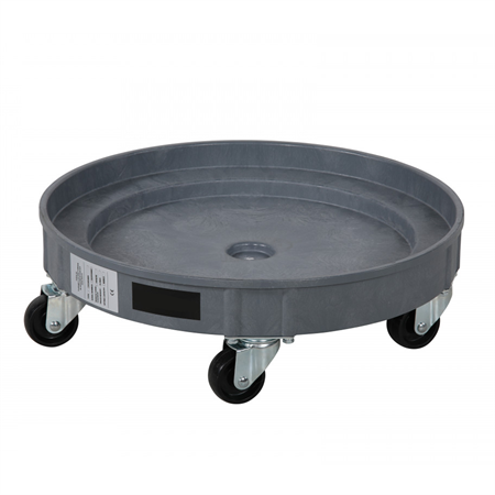 Fat- och däcktralla av plast för 200 L fat