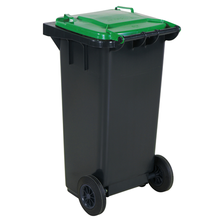 Sopkärl av polyeten på hjul, 120 L