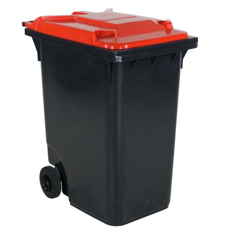 Sopkärl av polyeten på hjul, 360 L