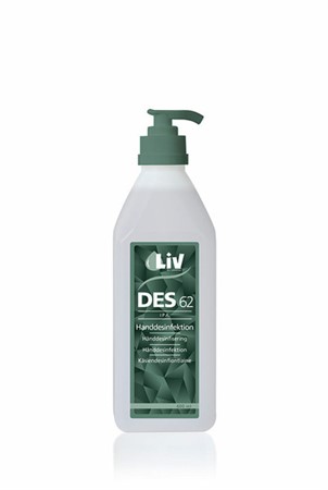 Handdesinfektion Liv Des IPA 62 Pump, 600ml, 15st/kart