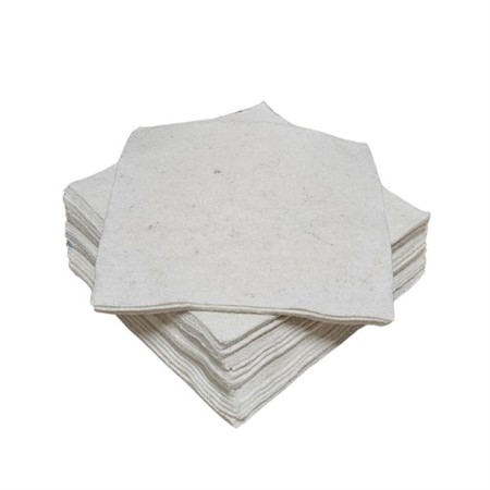 M-DUK Vit Industriduk, bomull, 40x40cm, 450st/frp