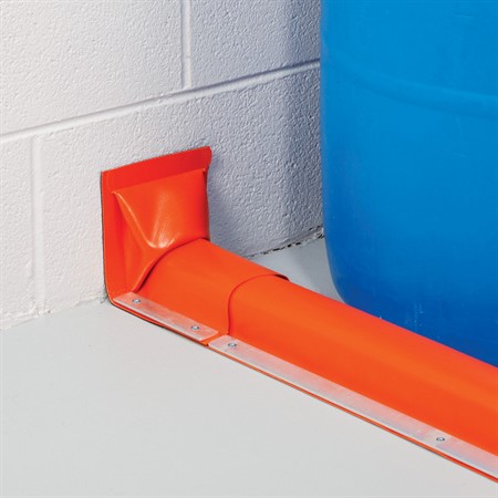 Väggkoppling till PIG Build-A-Berm, 8x14x5cm, PLR283, Orange, 2st/frp