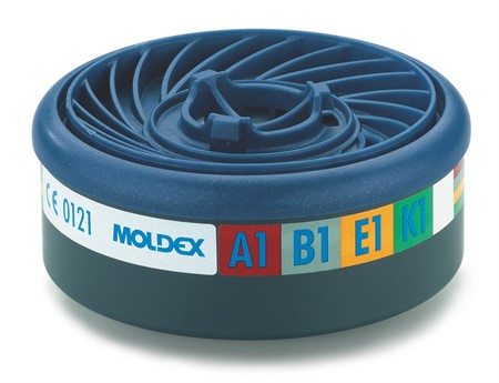 Moldex 9400 EasyLock ABEK1 Gasfilter, 10st/frp